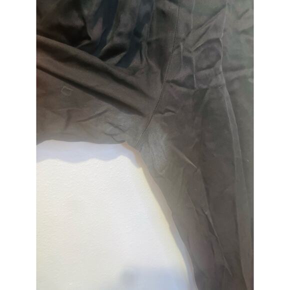 DONNI Women's Black Twill Pleated Button Front Zip Up Closure Pants Size Large - Picture 11 of 15